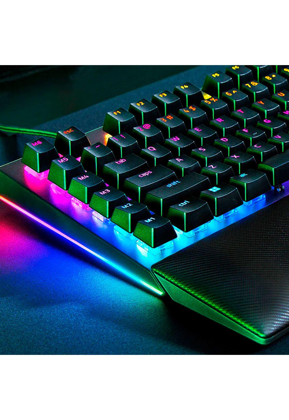 Teclado Gamer Razer Blackwidow V4 Green Switch Inglés-4