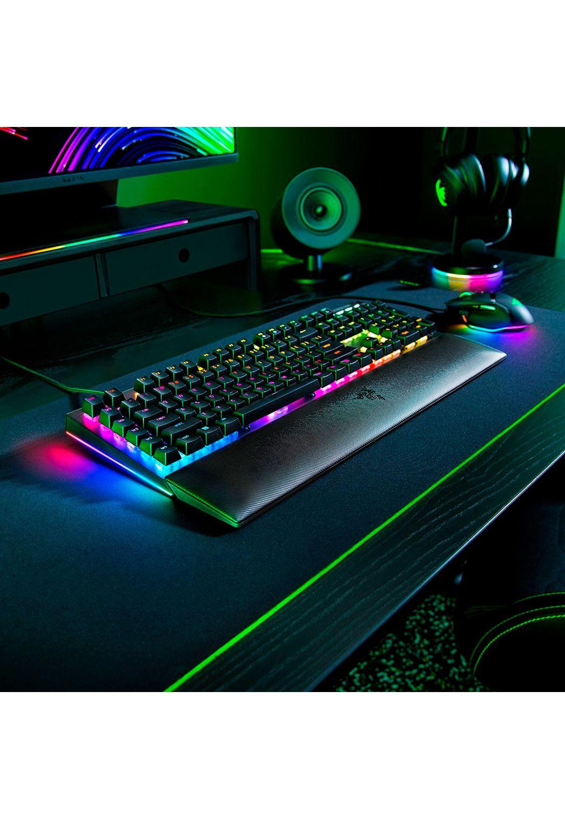 Teclado Gamer Razer Blackwidow V4 Green Switch Inglés-6