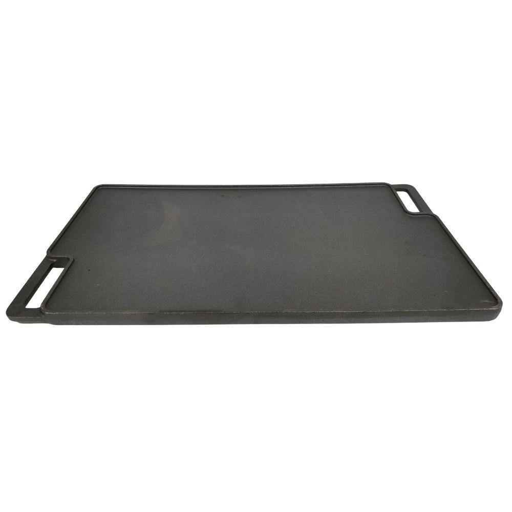 Plancha Hierro Fundido Reversible BlackBull-2