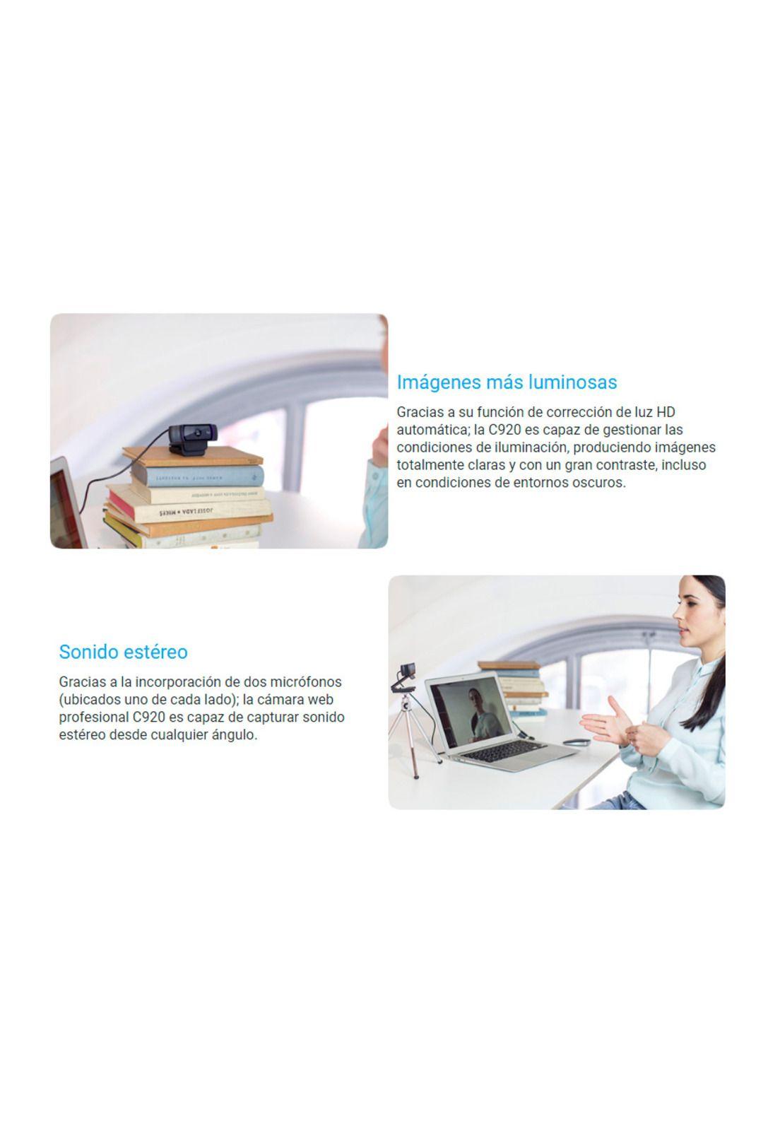Camara Webcam Logitech C920 HD PRO-3