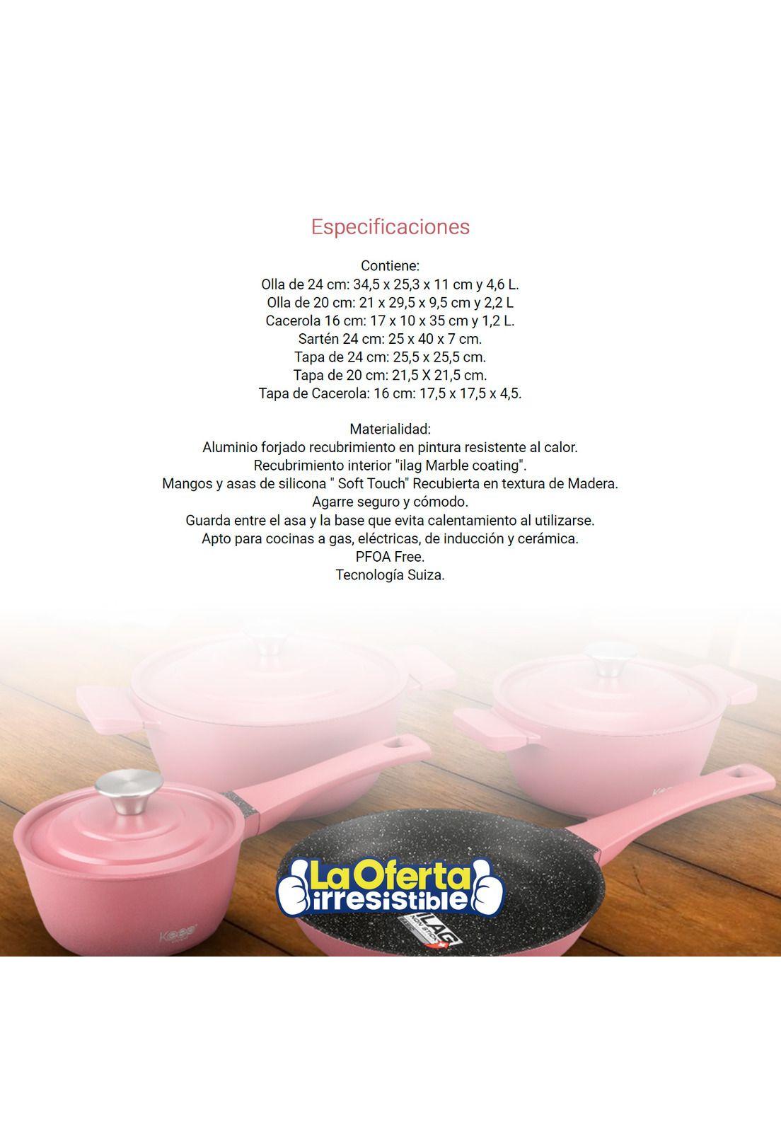 Set 7 Piezas Bateria Keep Kitchen Vintage Terracota-3