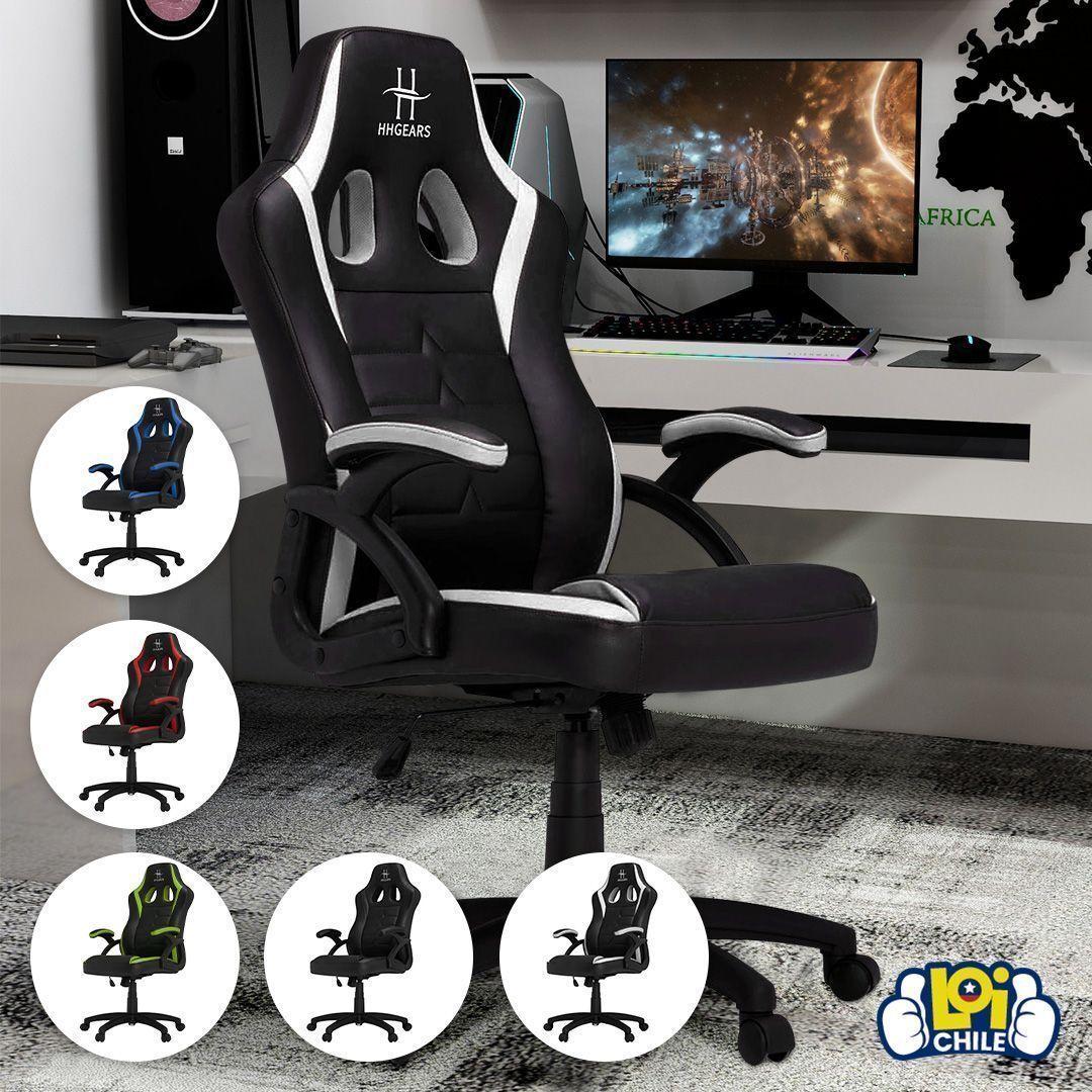Silla Gamer Vertagear HHGears SM115 Altura Ajustable Azul-5