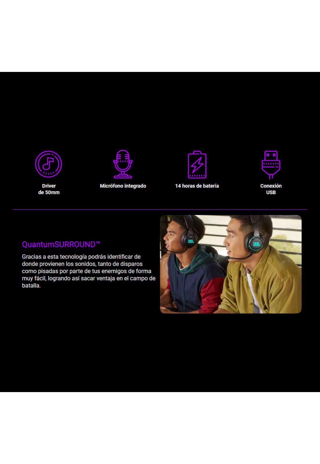 Audifonos Gamer Inalambricos JBL Quantum Q600-2