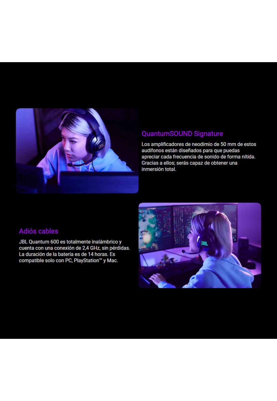 Audifonos Gamer Inalambricos JBL Quantum Q600-3