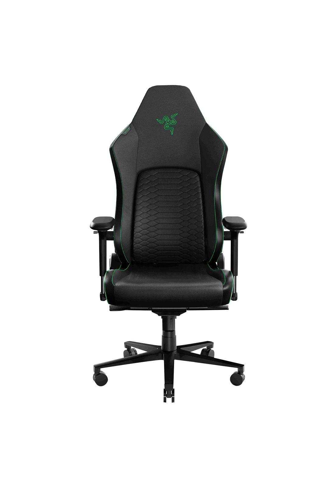 Silla Gamer Razer Iskur V2 Black / Green Leather-0