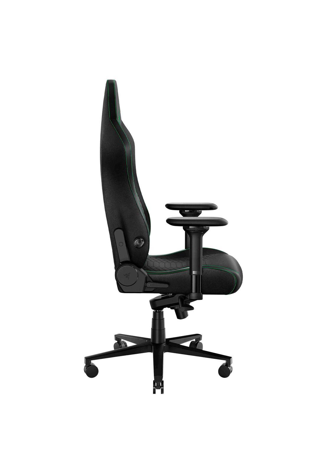 Silla Gamer Razer Iskur V2 Black / Green Leather-2