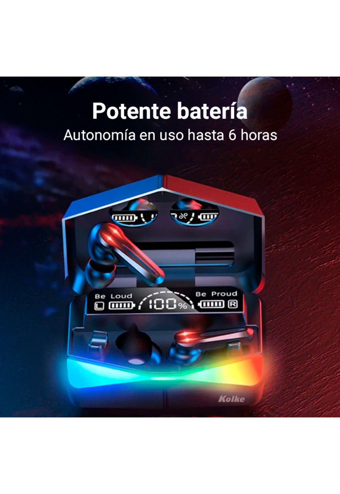 Audífonos Gamer TWS Kolke Nova Bluetooth Control Táctil-3