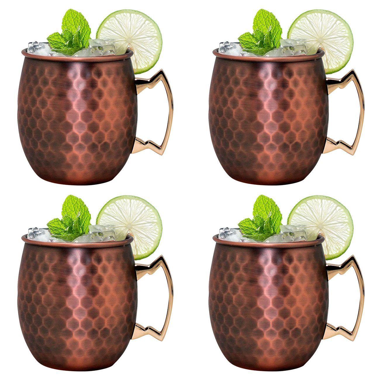 Set De 4 Mugs De Cobre Wayu-0