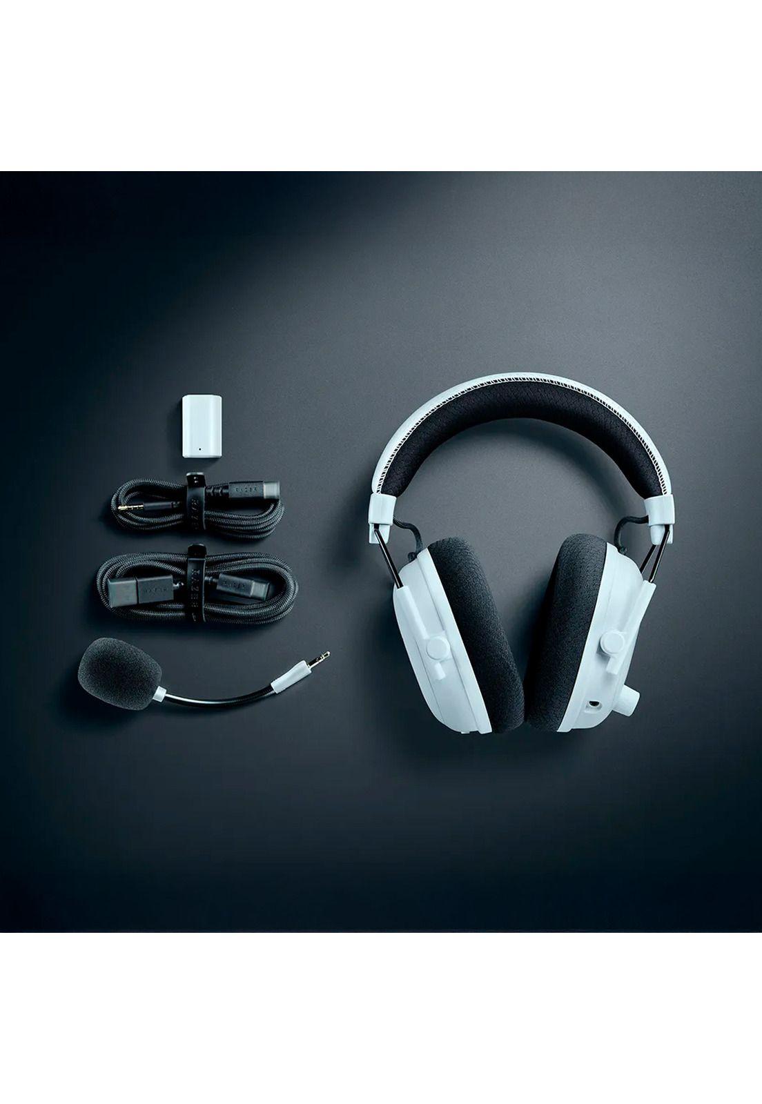 Audífonos Gamer Inalámbricos Razer Blackshark V3 Pro Blanco-3