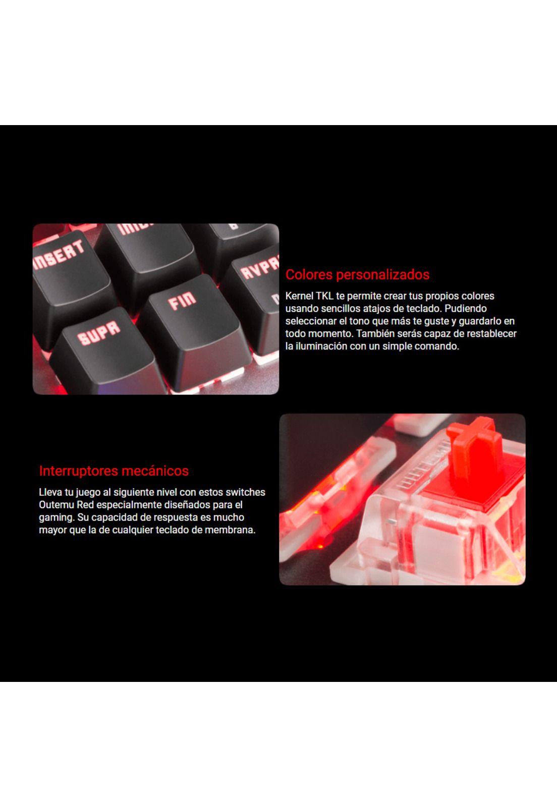 Teclado Gamer Krom Kernel TKL RGB-3