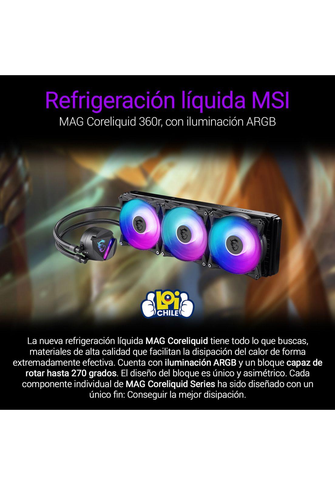 Refrigeración Líquida MSI Mag Coreliquid 360R-1