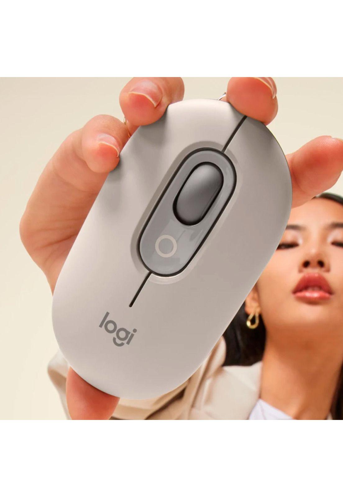 Mouse Inalámbrico Logitech Pop Arena Mist Bluetooth-7