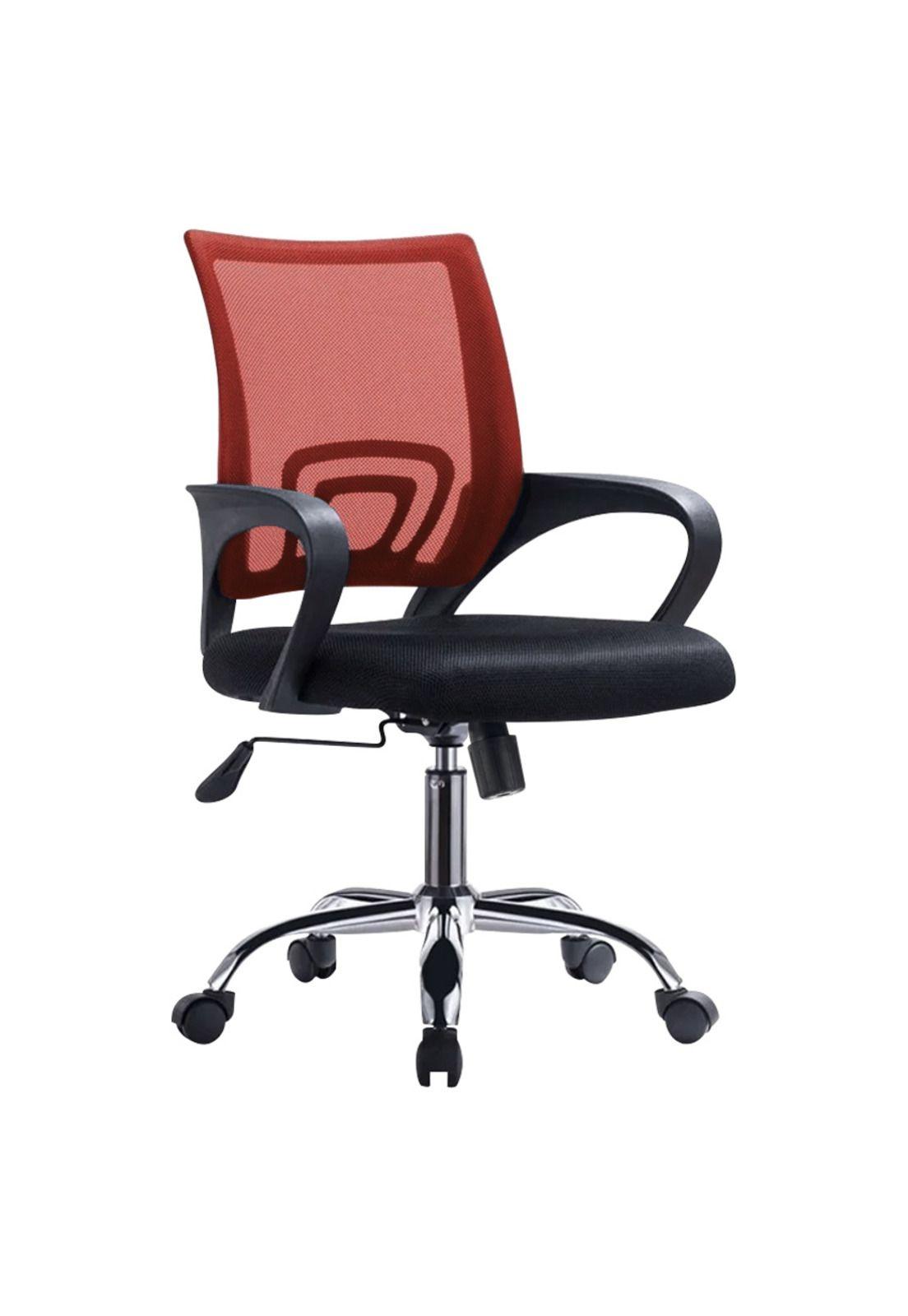Silla de Escritorio Oficina Empoli Ejecutiva Ergonómica Rojo-0