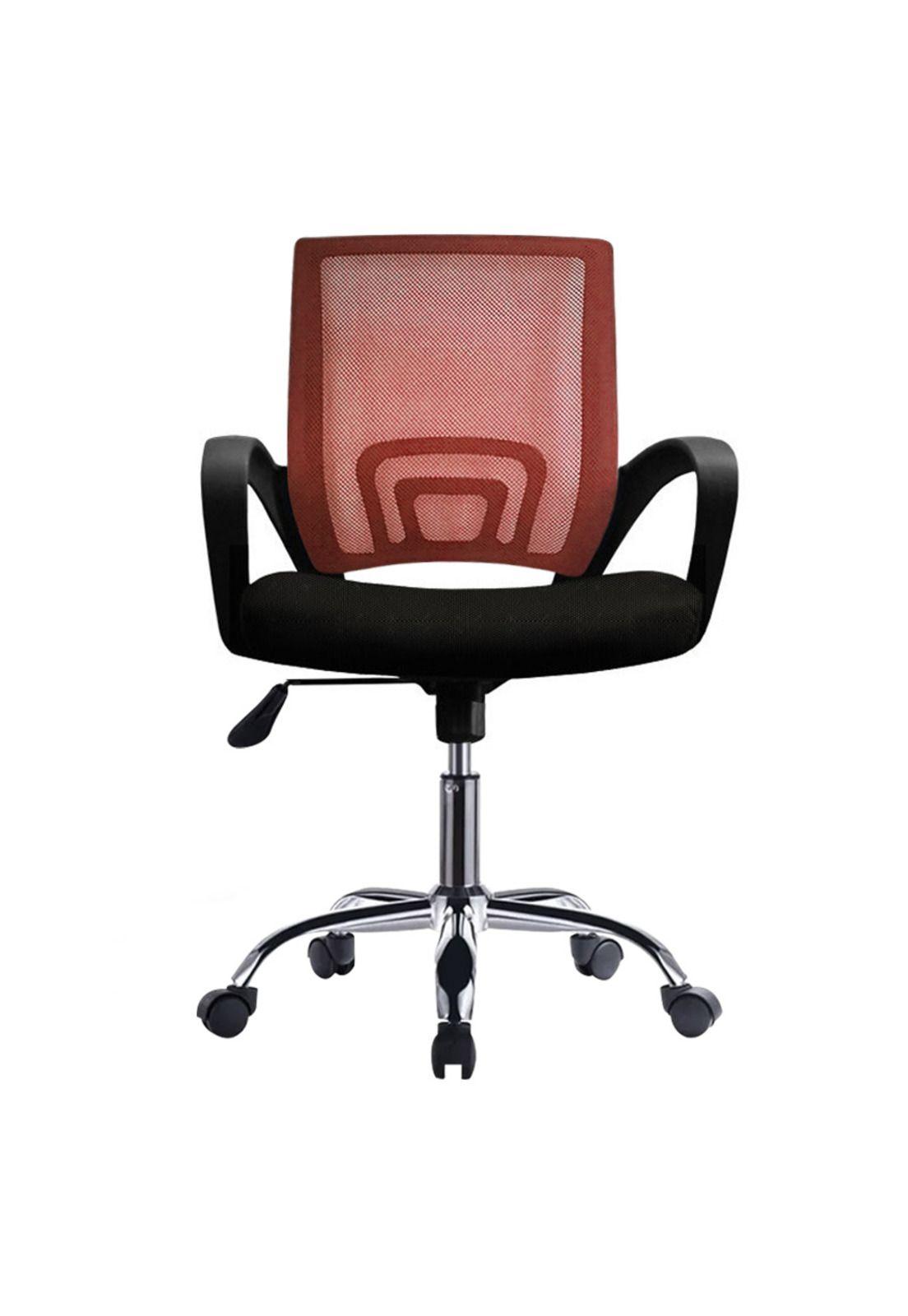 Silla de Escritorio Oficina Empoli Ejecutiva Ergonómica Rojo-1