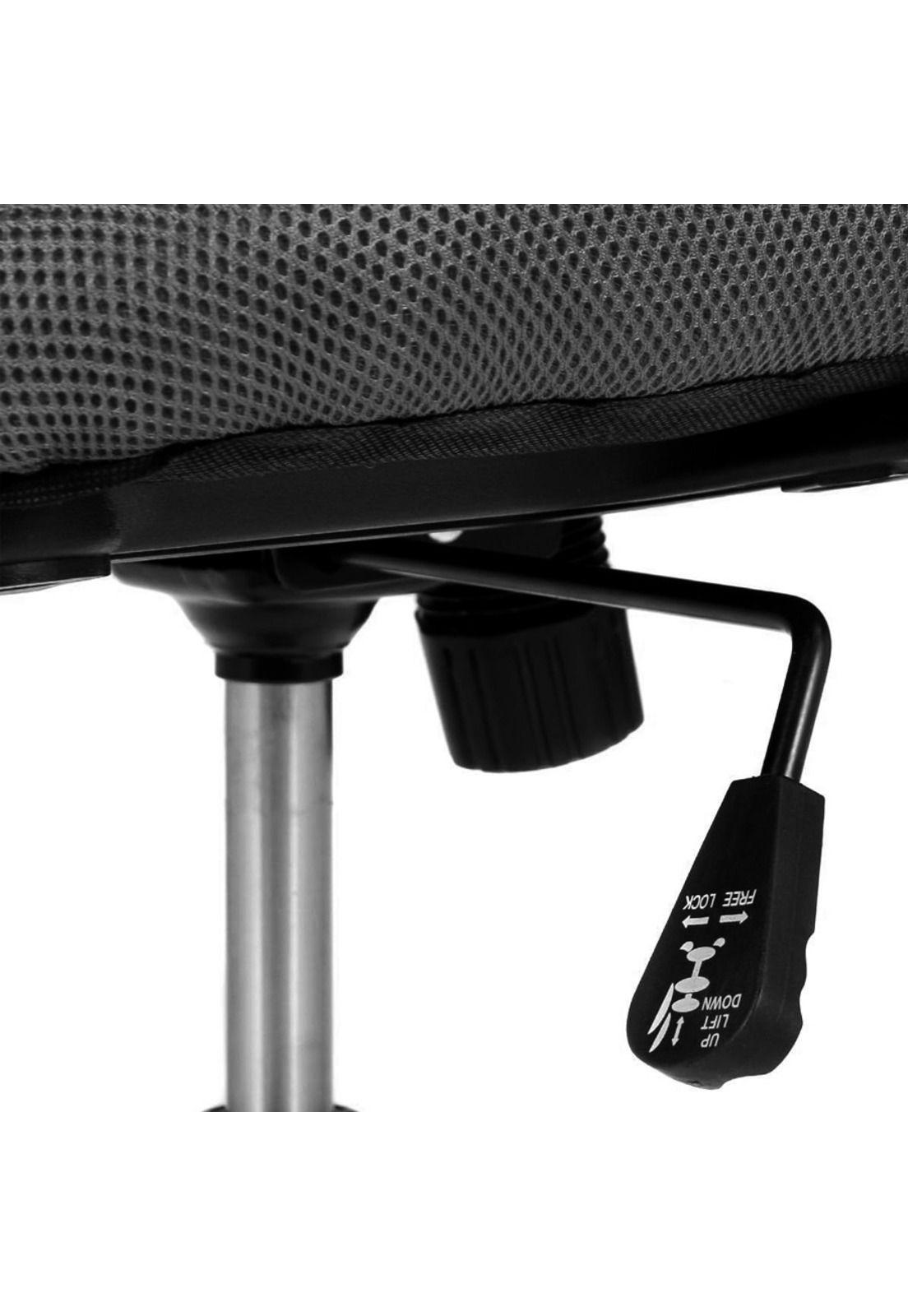 Silla de Escritorio Oficina Empoli Ejecutiva Ergonómica Rojo-5