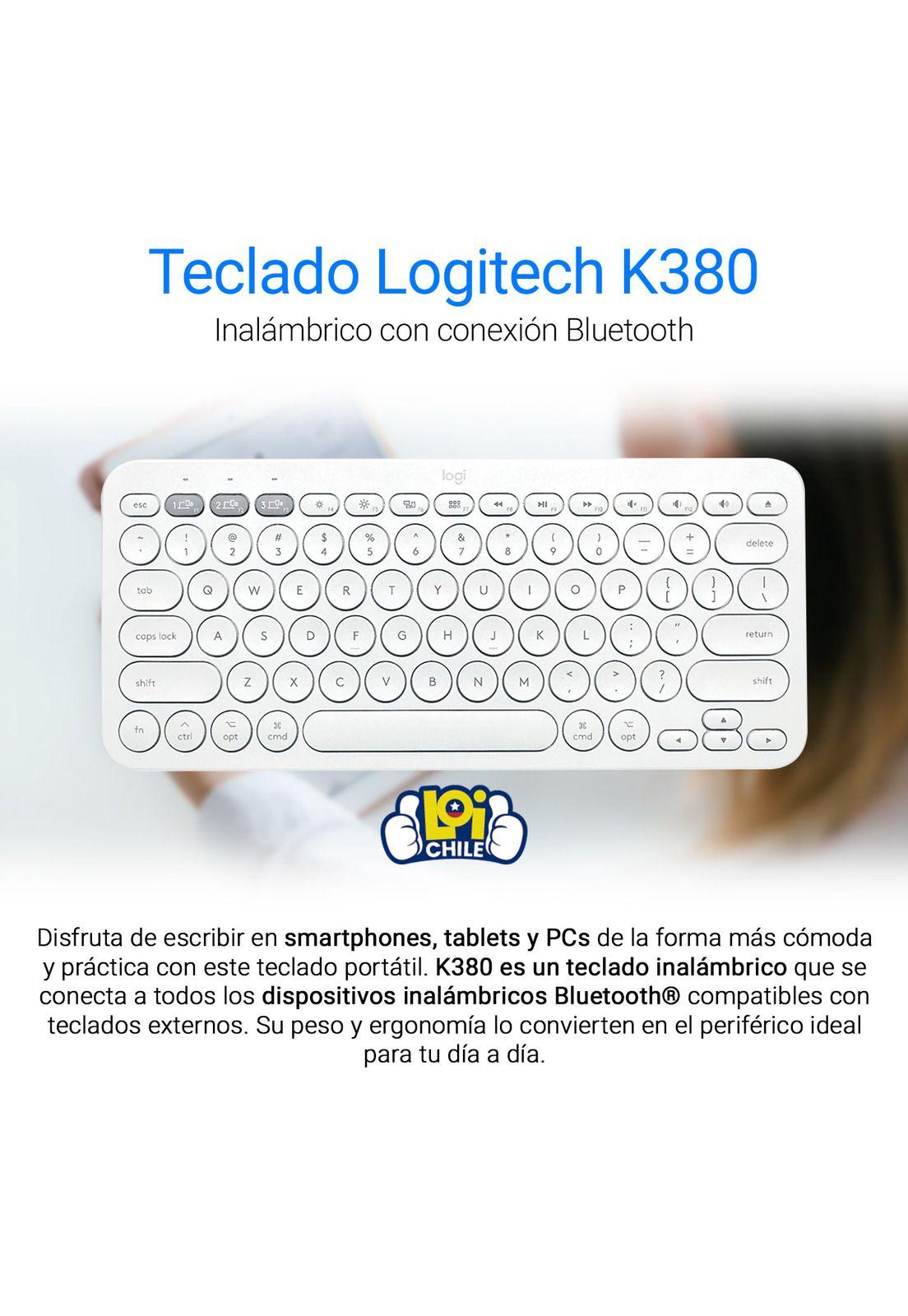 Teclado Inalámbrico Logitech K380 Bluetooth Multidispositivo-1