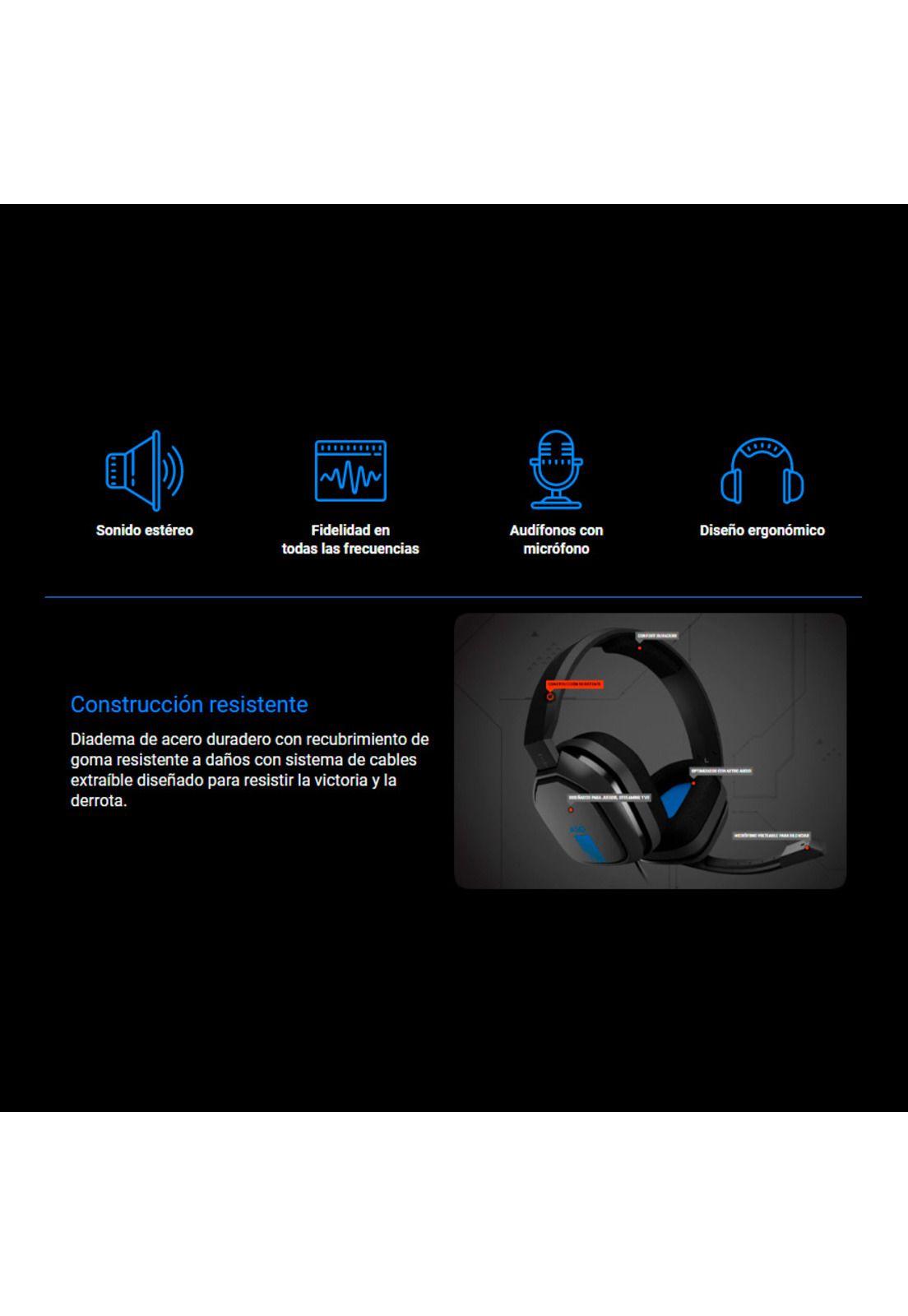 Audifonos Gamer Astro A10 Para PS4/Pc-2