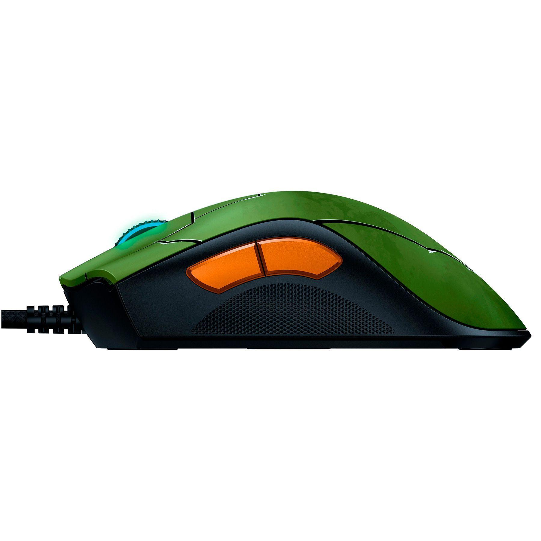 Mouse Gamer Razer Deathadder V2 Halo Infinite Edition-1