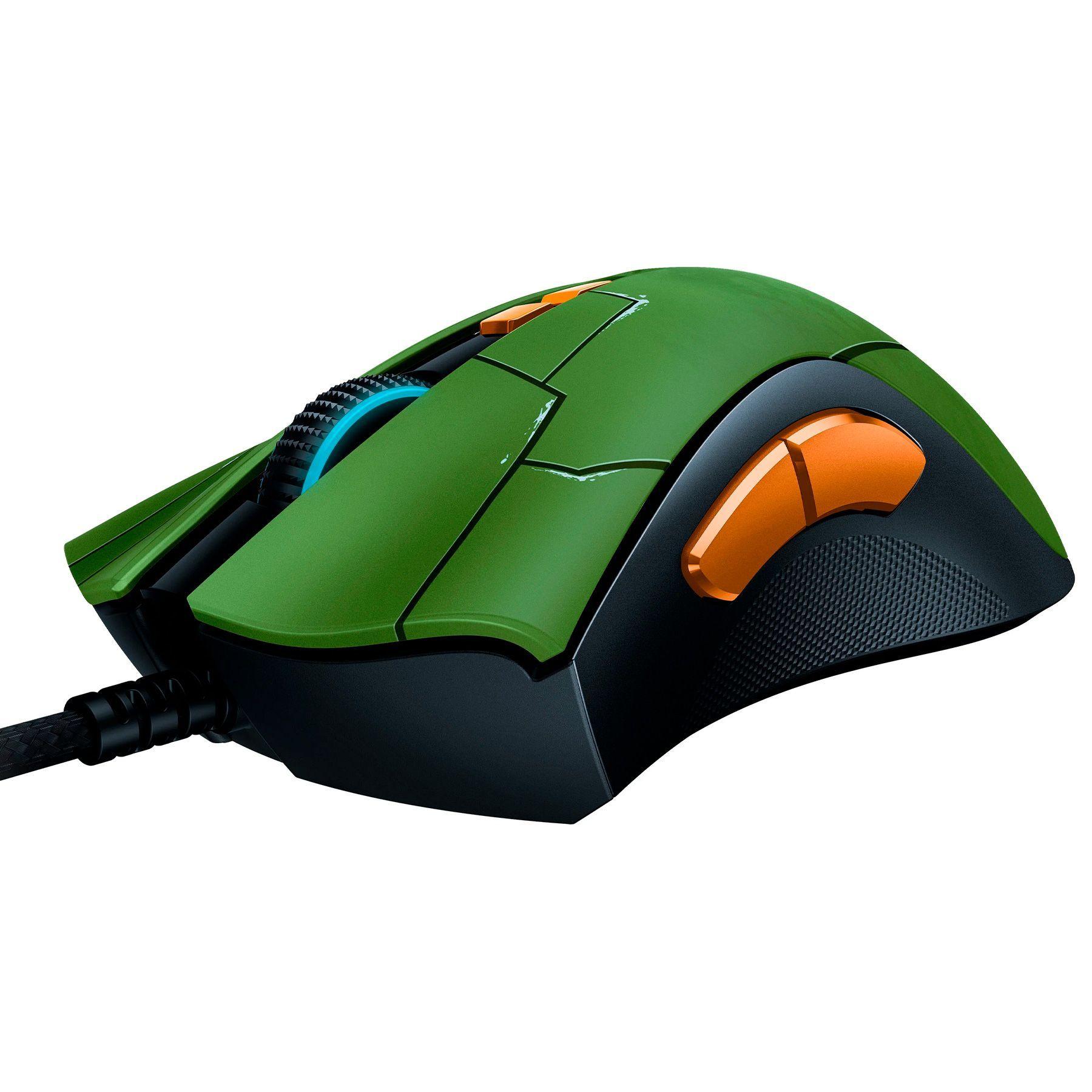Mouse Gamer Razer Deathadder V2 Halo Infinite Edition-2