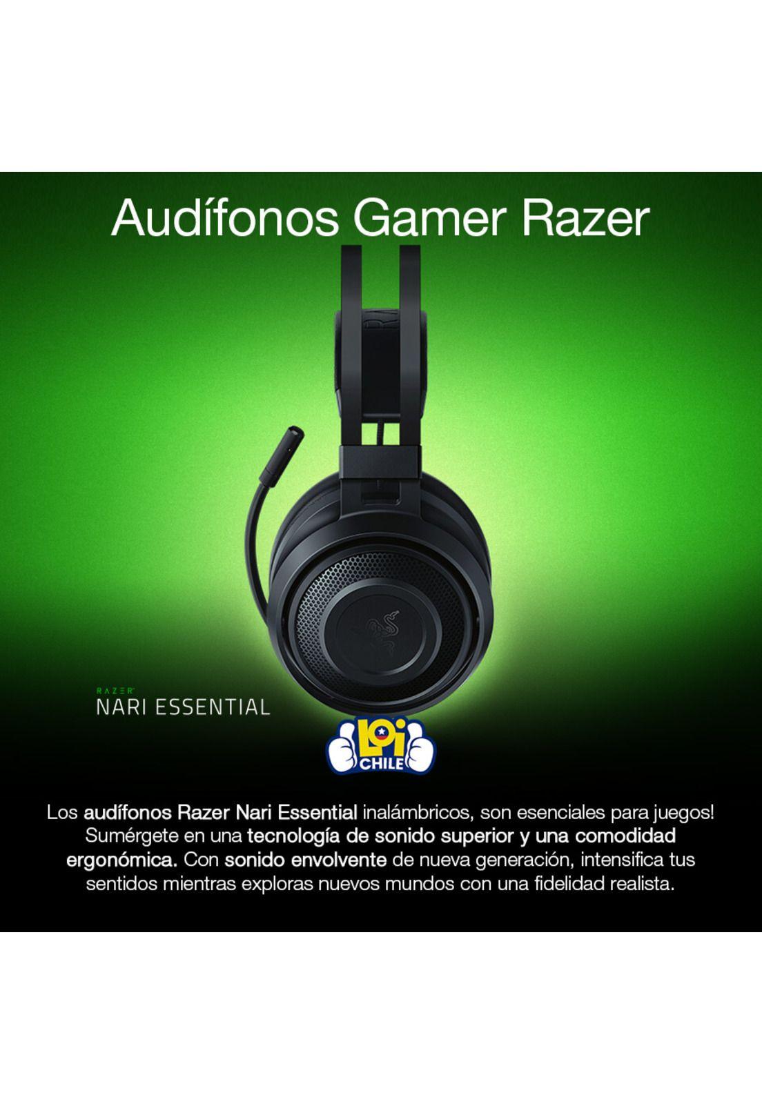 Audífonos Gamer Razer Nari Essential Inalámbricos PS4 PC-1
