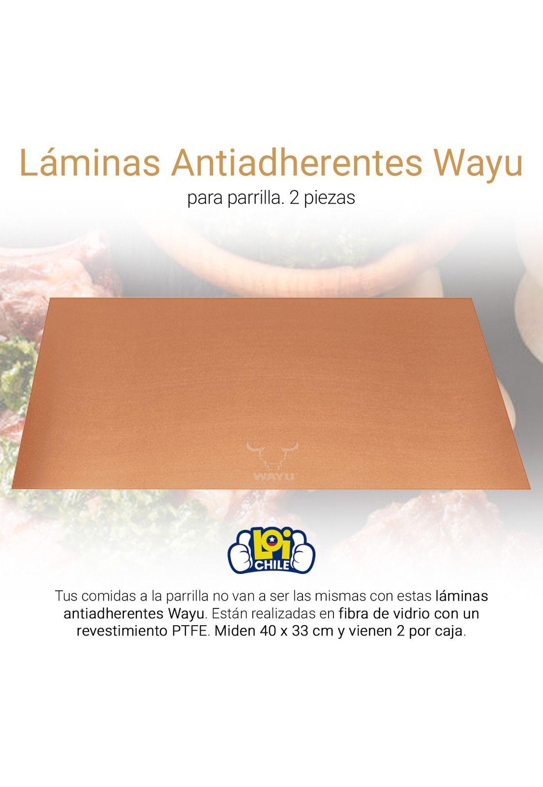 Laminas Antiadherentes Para Parrilla Wayu Cocina BBq-1