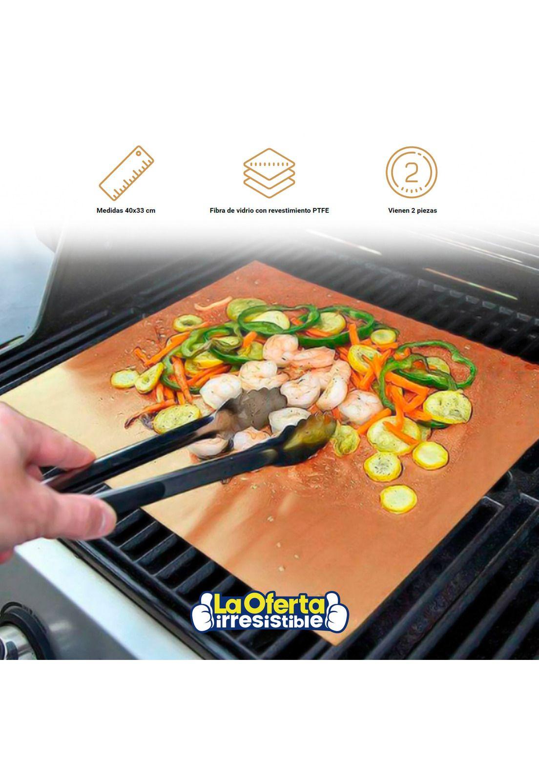 Laminas Antiadherentes Para Parrilla Wayu Cocina BBq-2