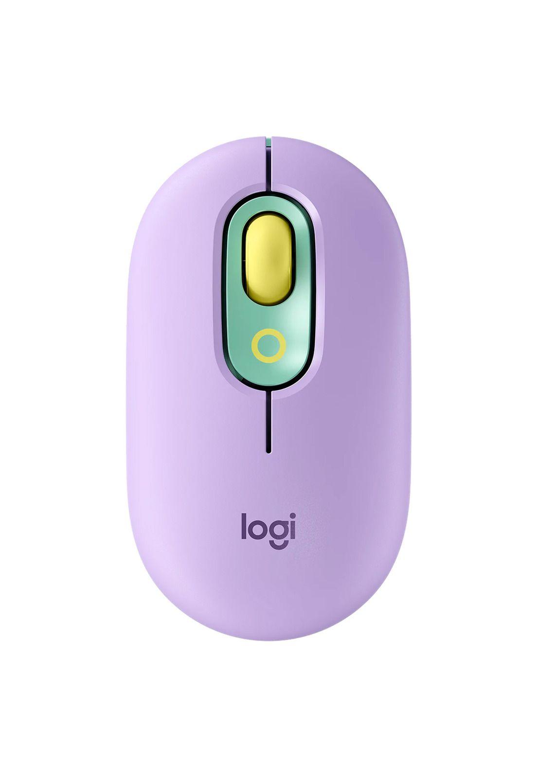 Mouse Inalámbrico Logitech Pop Lila Daydream Bluetooth-0