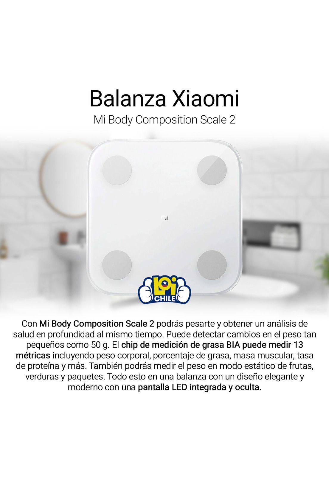 Balanza Mi Body Composition Scale 2 Xiaomi-1