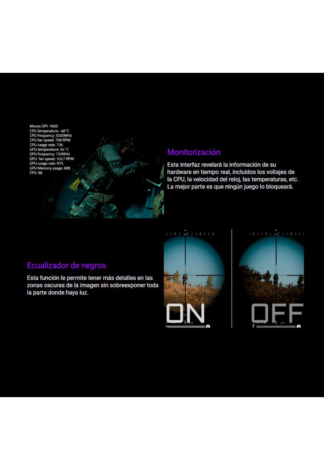 Monitor Gamer Gigabyte Curvo 27' G27fc 1ms, FHD (1920x1080), 165Hz-3