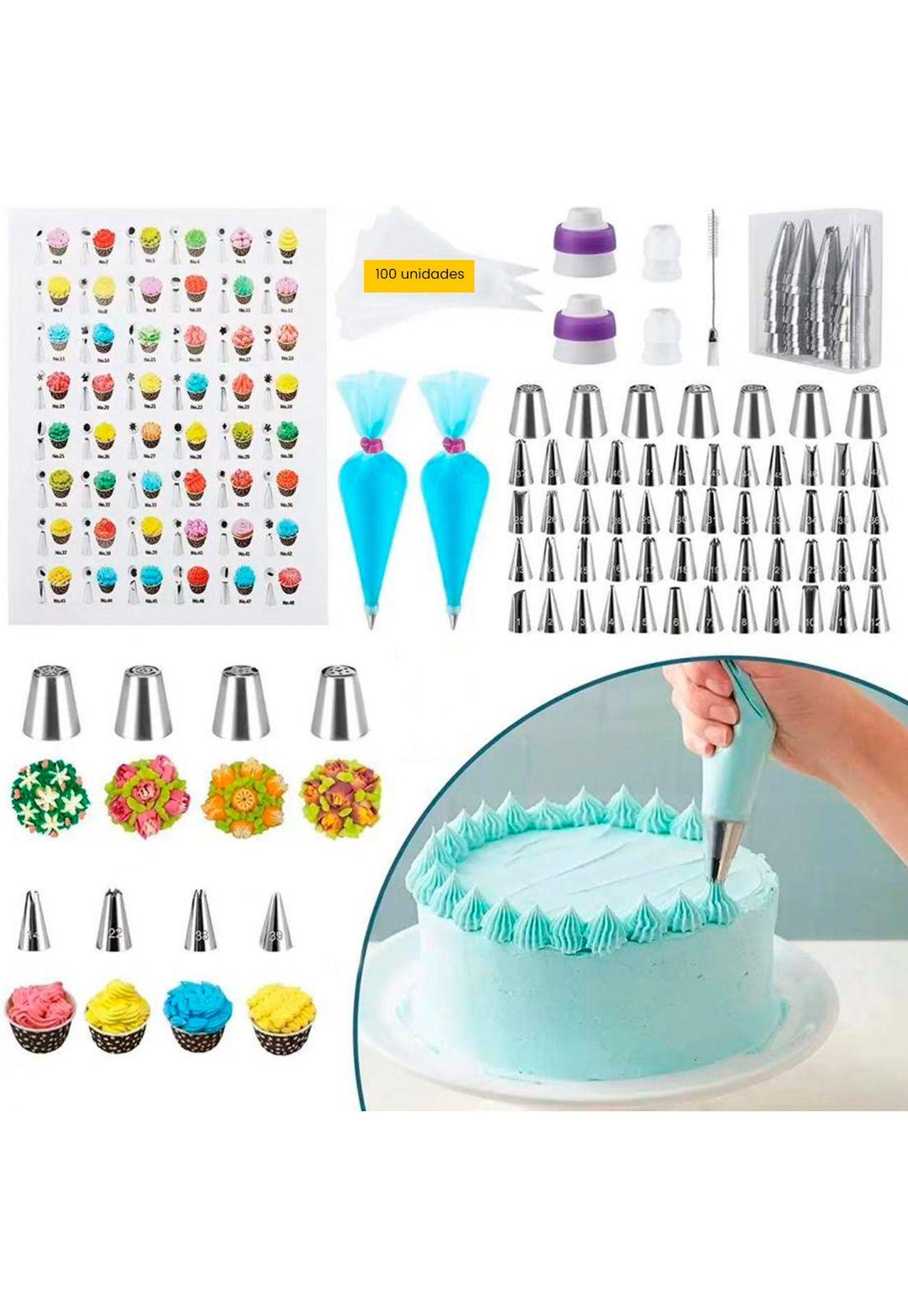 Set de Repostería CROiX 512 Piezas Silicona Acero Inoxidable-3
