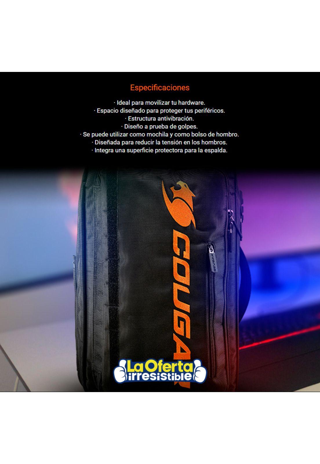 Mochila Gamer Cougar Pro Fortress-4