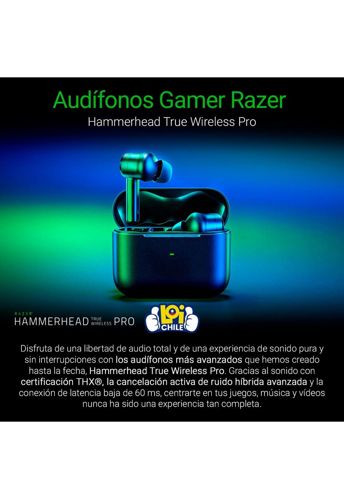 Audífonos Gamer Razer Hammerhead TWS PRO-1