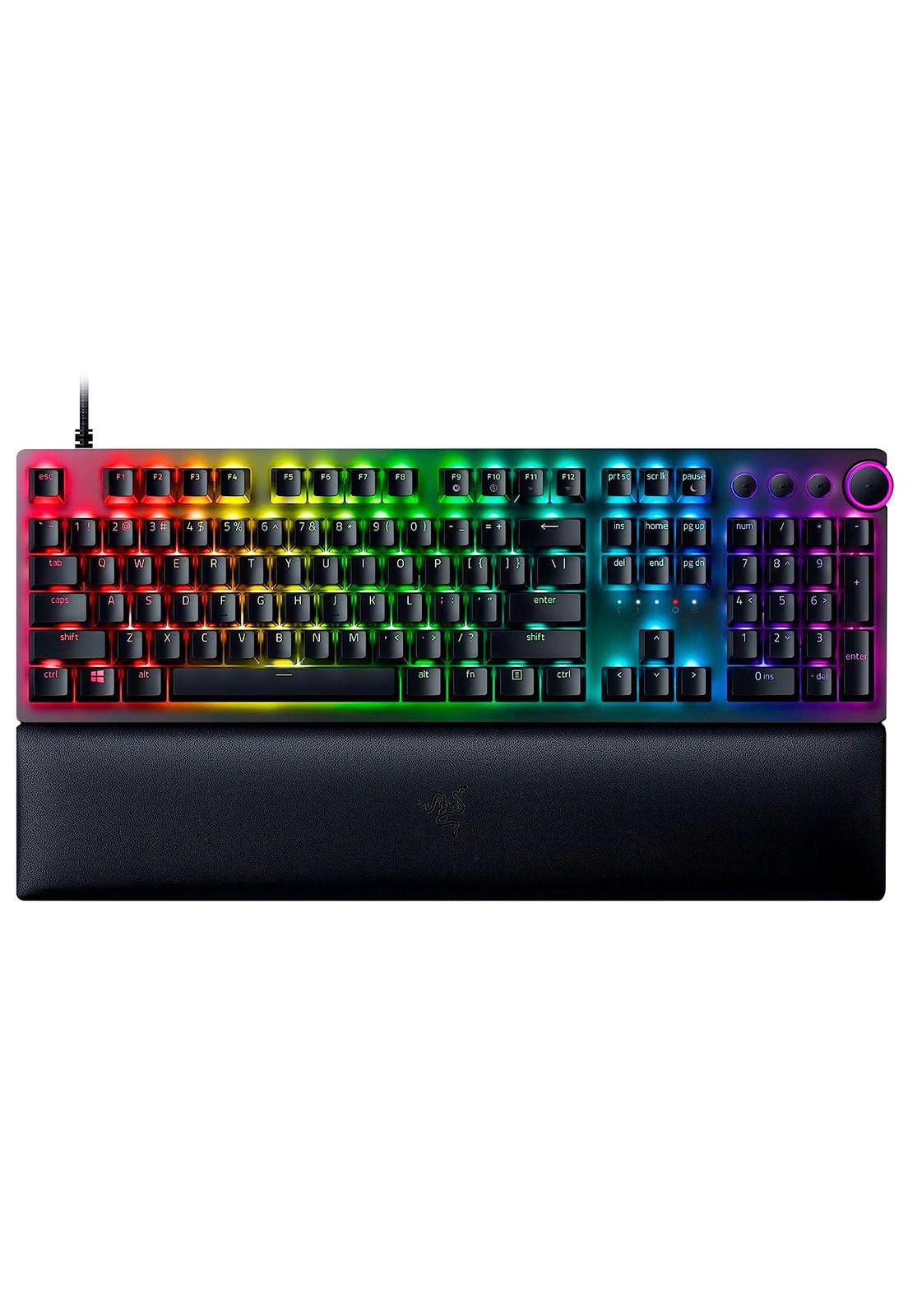 Teclado Gamer Razer Huntsman V2 Purple Switch Español-0