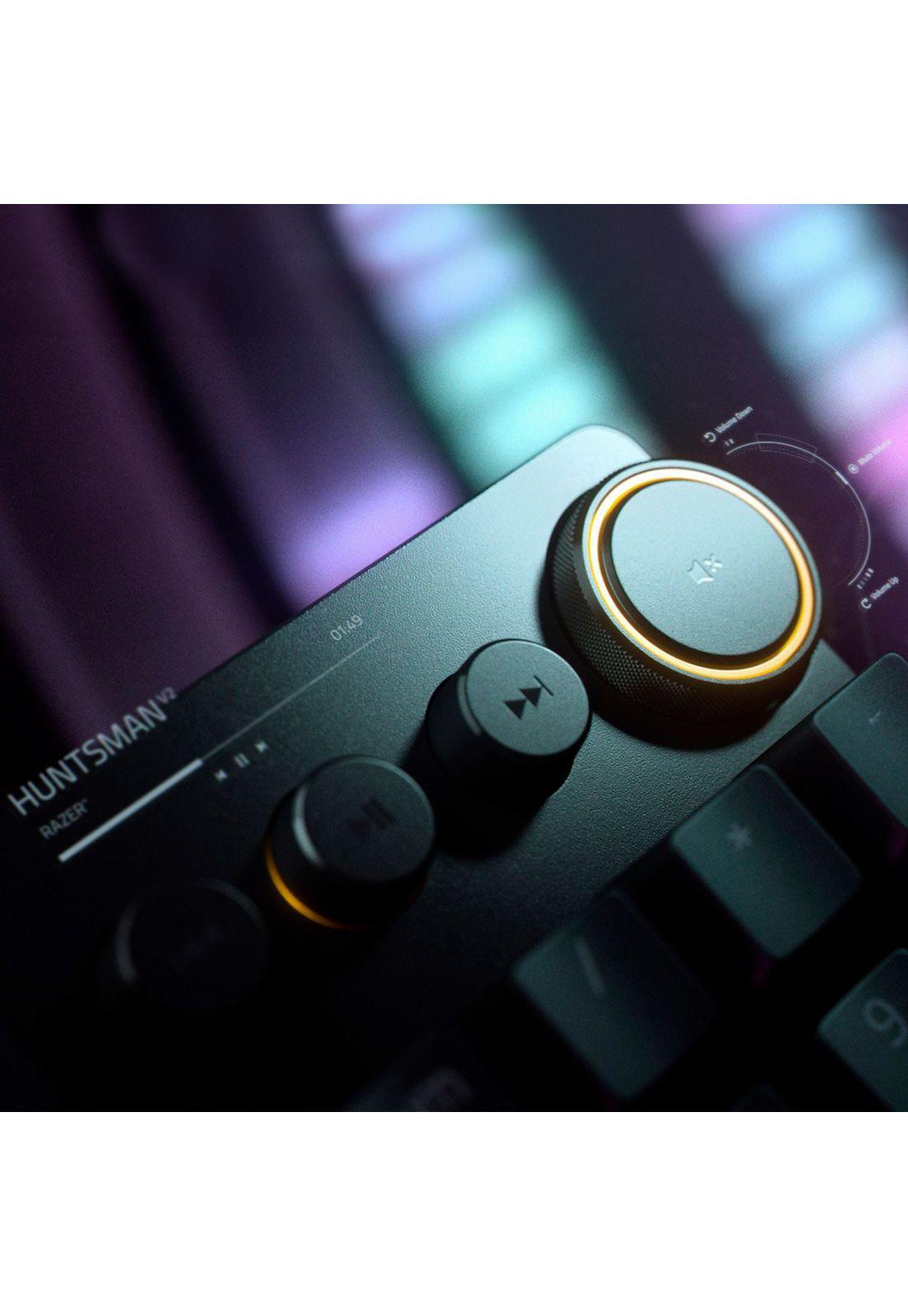 Teclado Gamer Razer Huntsman V2 Purple Switch Español-1