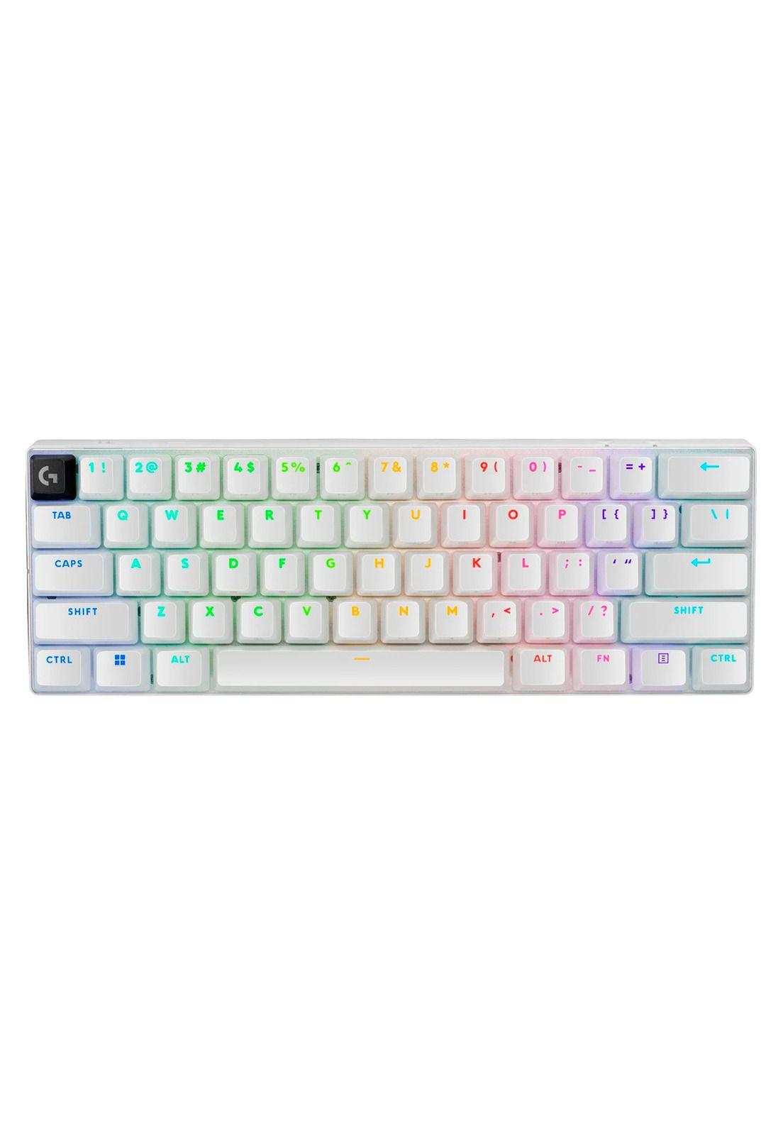 Teclado Inalámbrico Logitech G Pro X 60 Lightspeed Blanco-0