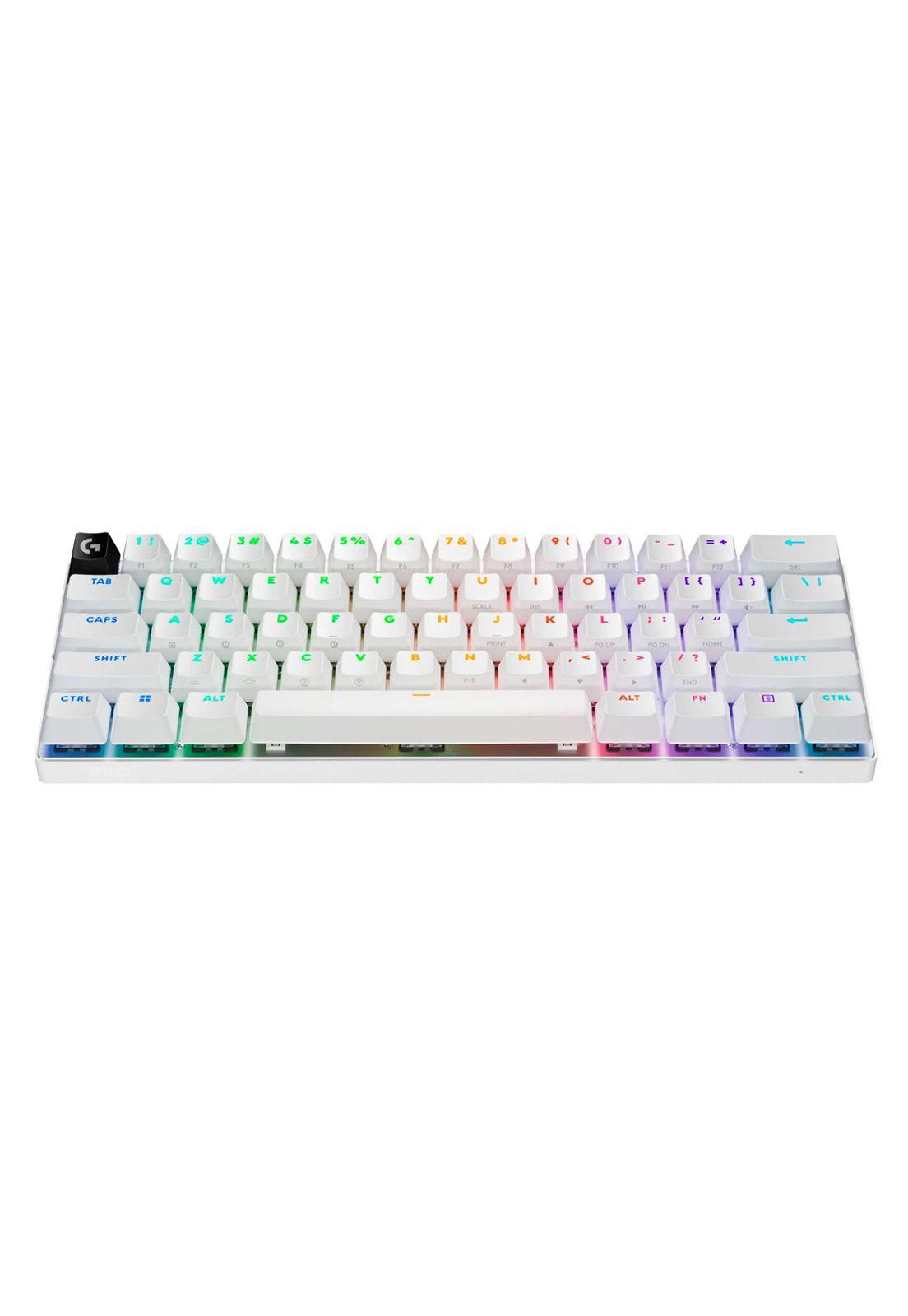 Teclado Inalámbrico Logitech G Pro X 60 Lightspeed Blanco-1