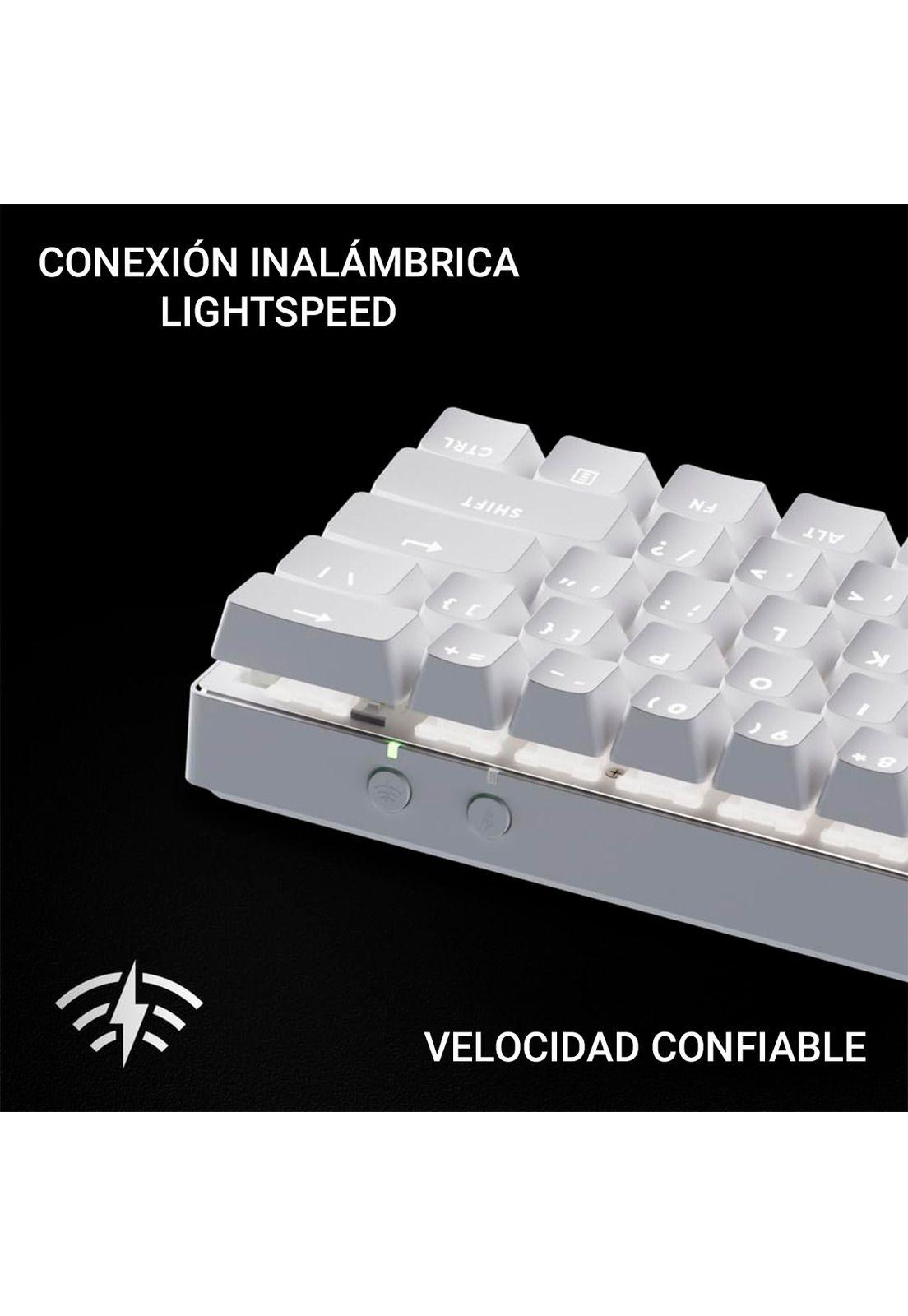 Teclado Inalámbrico Logitech G Pro X 60 Lightspeed Blanco-8
