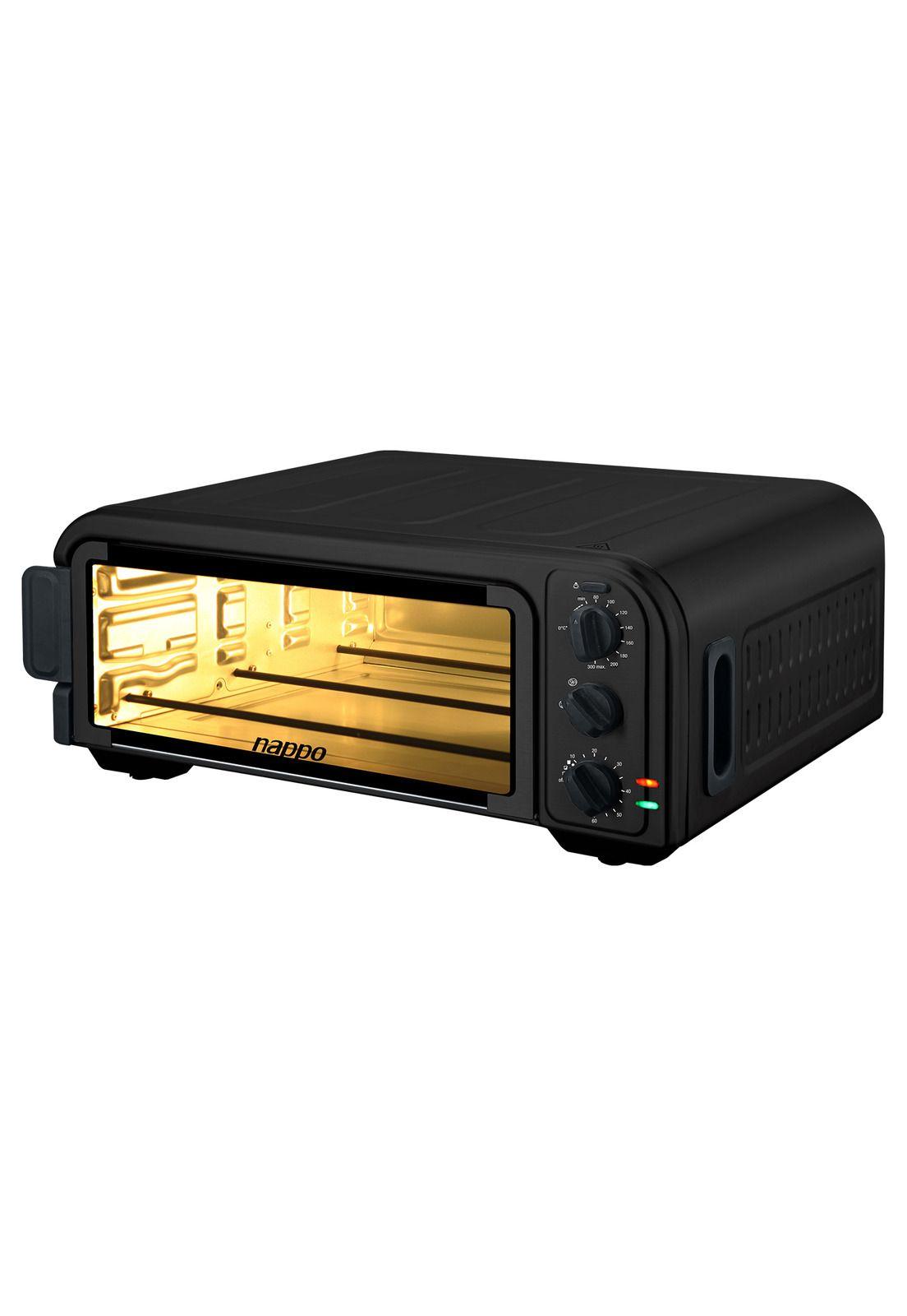 Horno Eléctrico Nappo 6 en 1 1600W 18 L Freidora de Aire-2