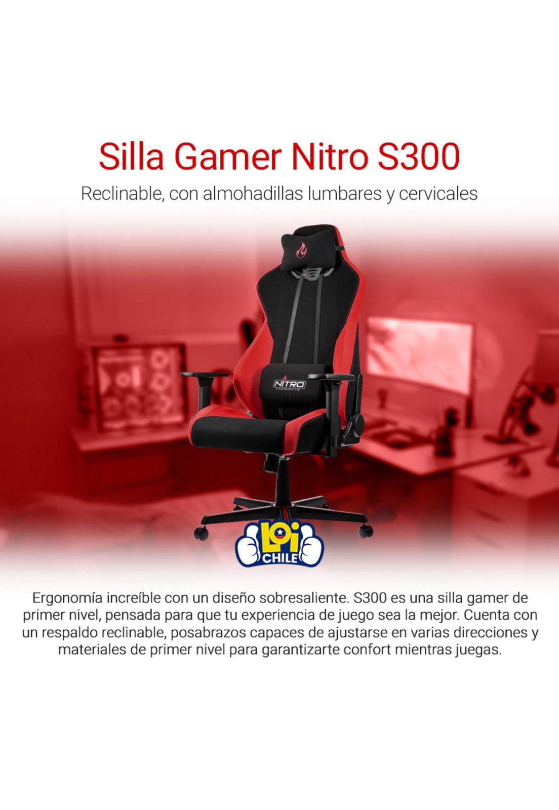 Silla Gamer Nitro S300-1