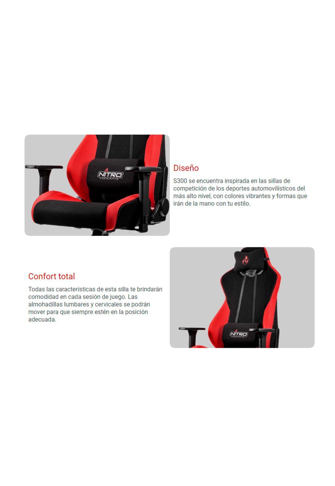 Silla Gamer Nitro S300-3