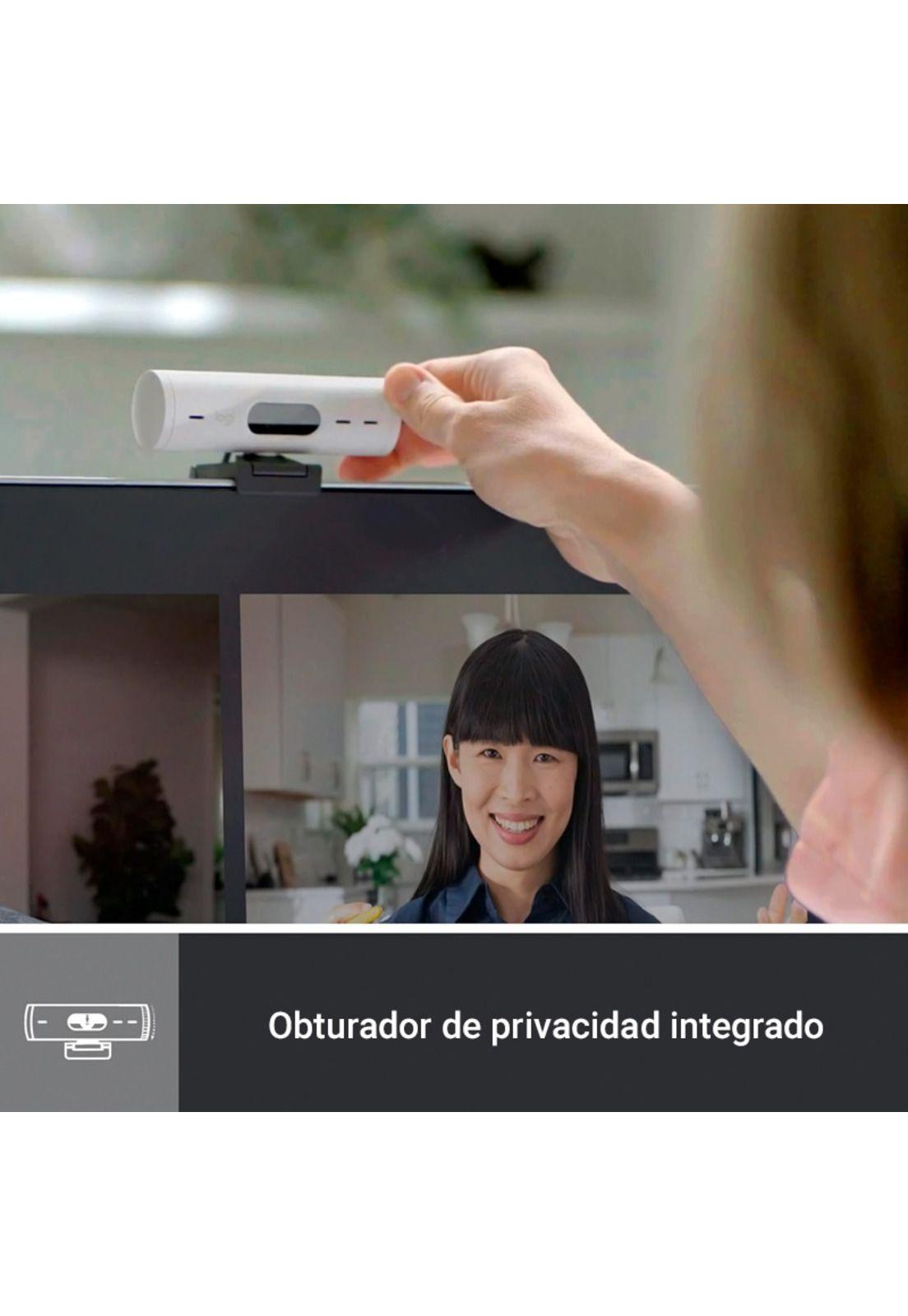 Webcam Logitech Brio 500 Webcam Full HD Negra-7