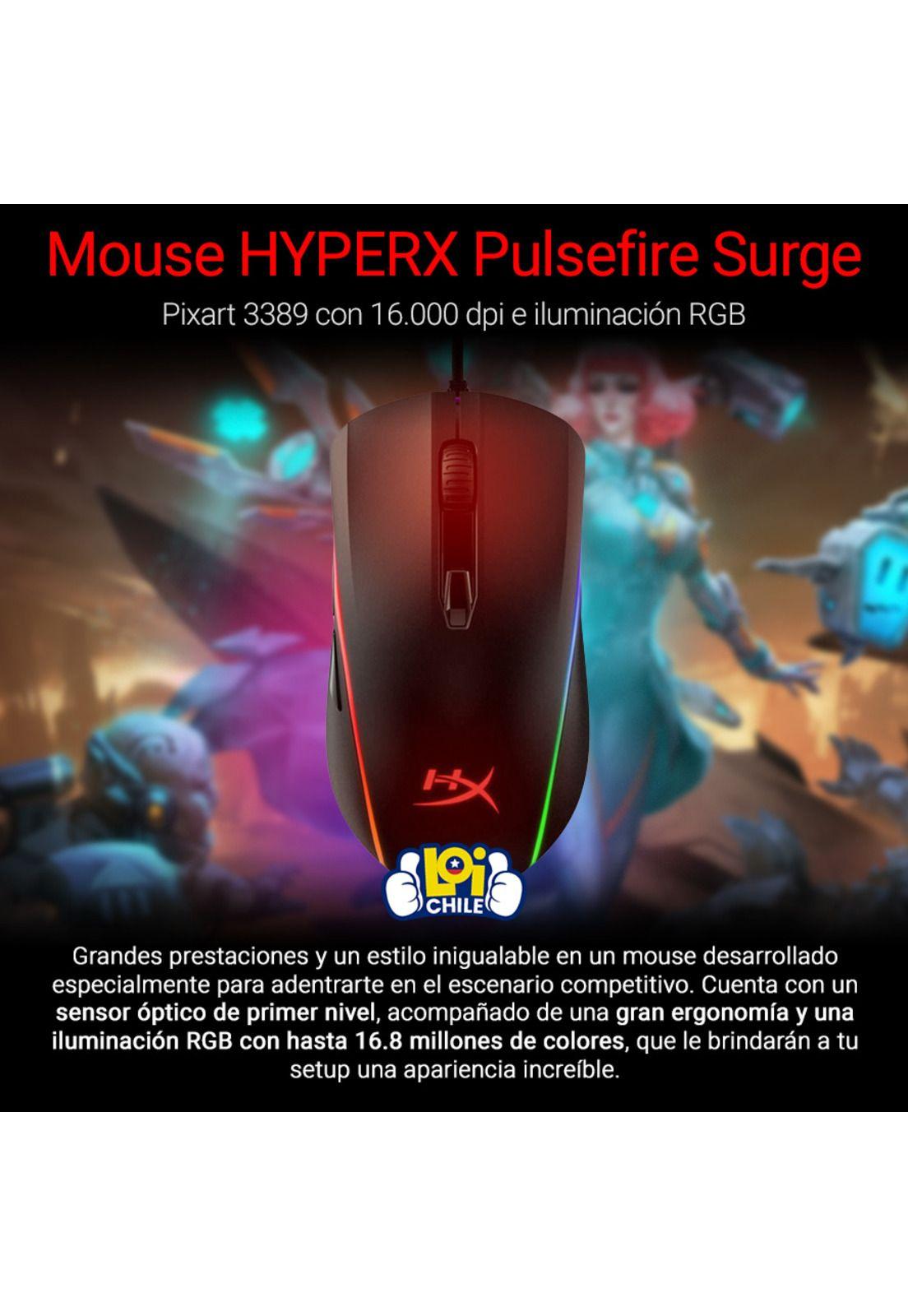 Mouse Gamer Hyperx Pulsefire Surge RGB-1