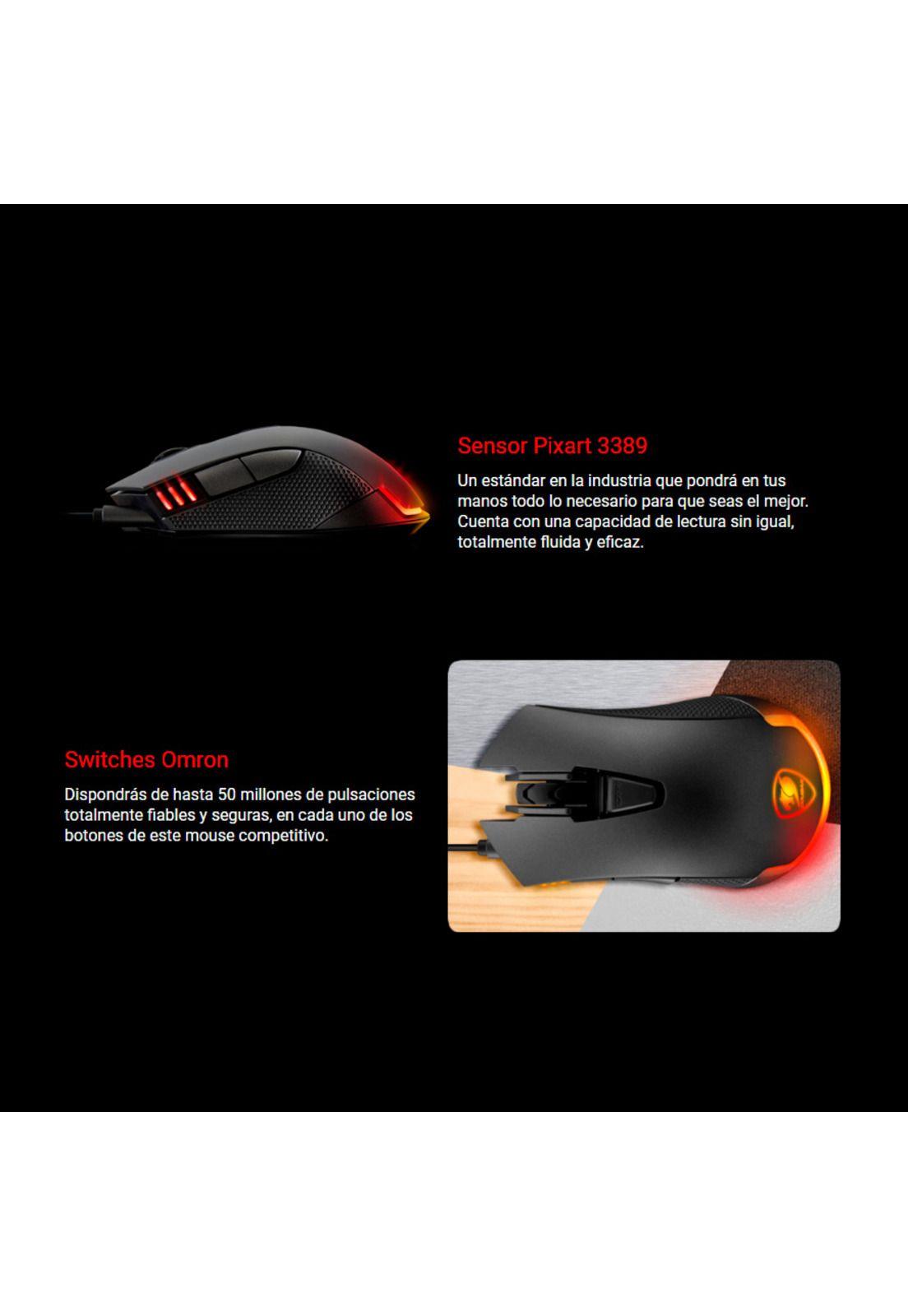 Mouse Gamer Hyperx Pulsefire Surge RGB-3