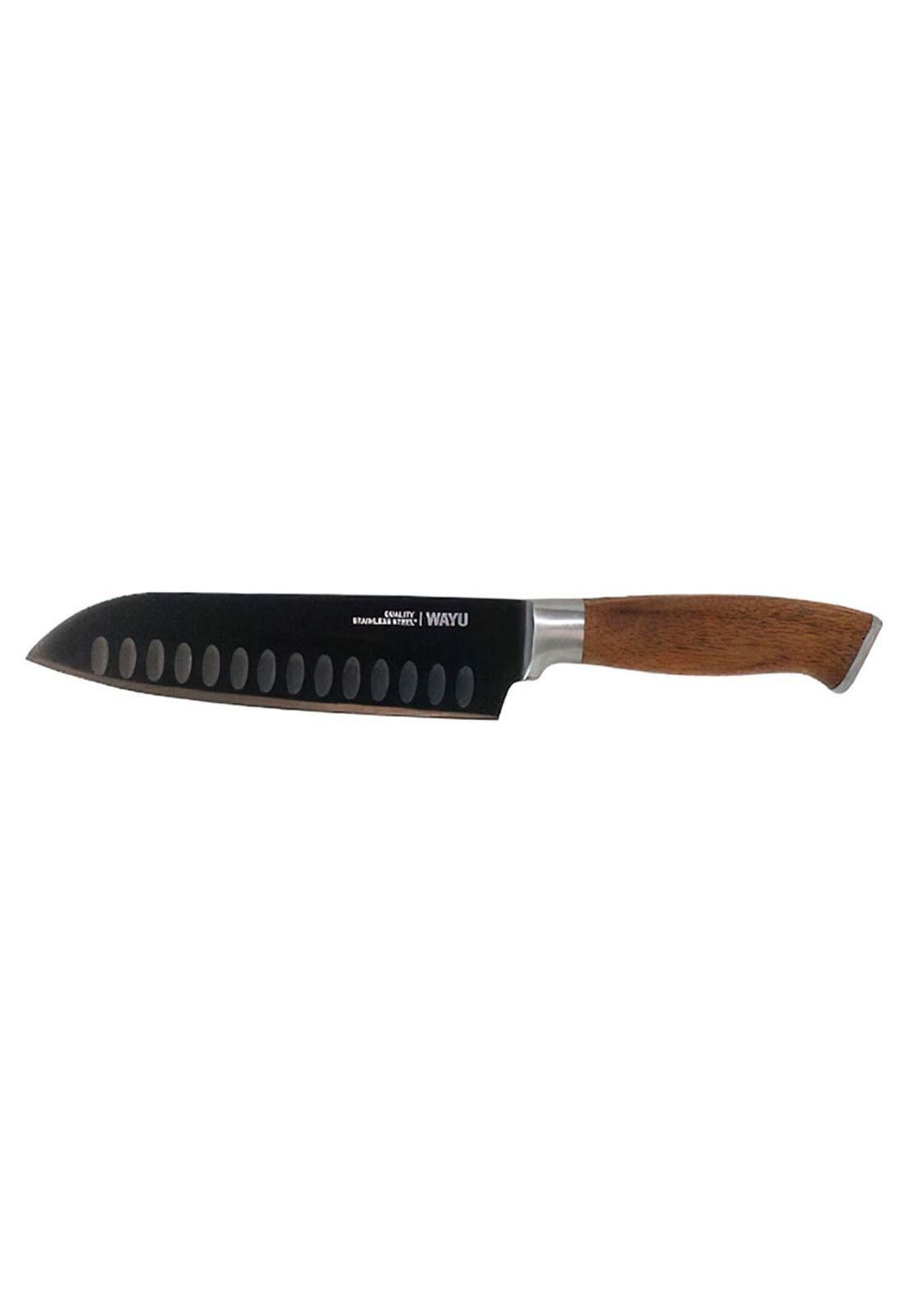 Cuchillo Wayu Santoku Para Carnes Pescado Y Verduras-0