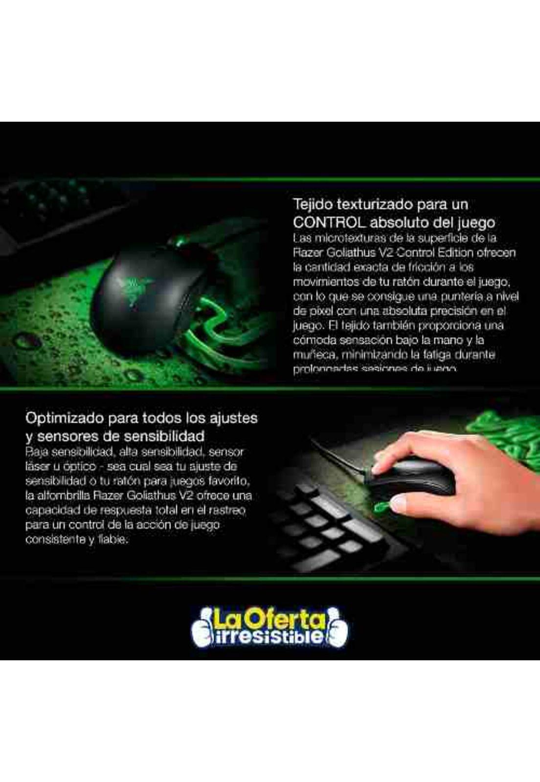 Mouse Gamer Razer Abyssus + Pad Mouse Fissure Loi Chile-3