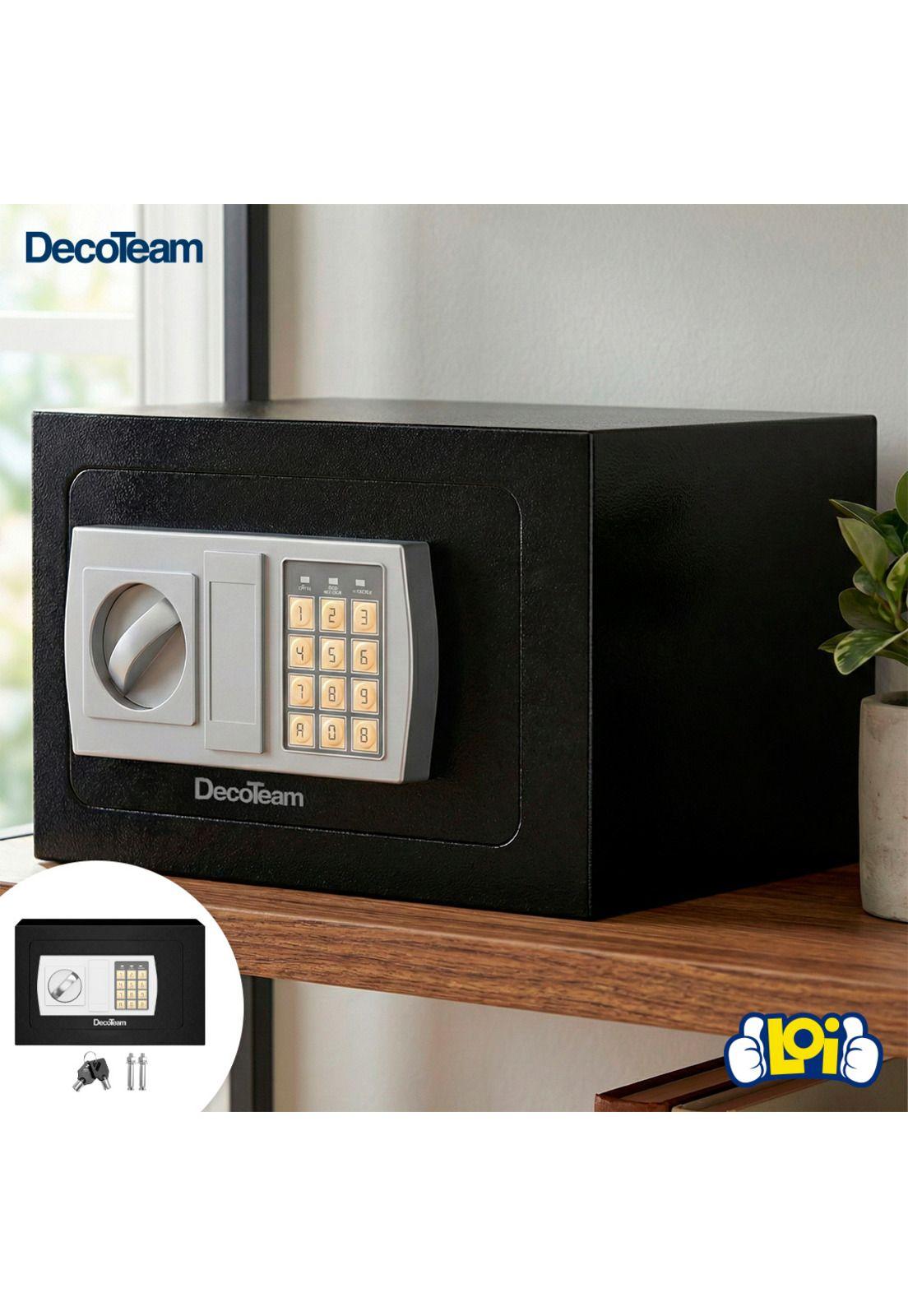 Caja Fuerte Electrónica Decoteam Digital Llave 31x20x20-5