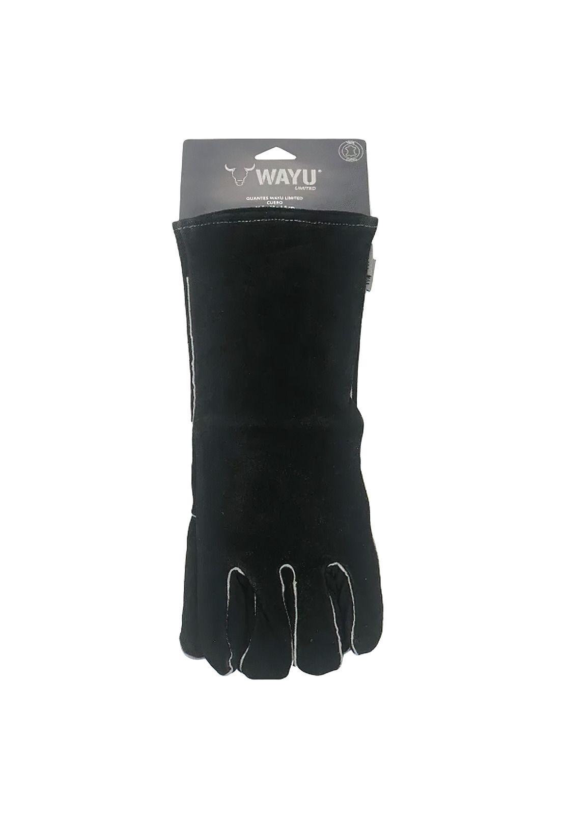 Guante De Cuero Parrilero Wayu Alta Temperatura Limited-0