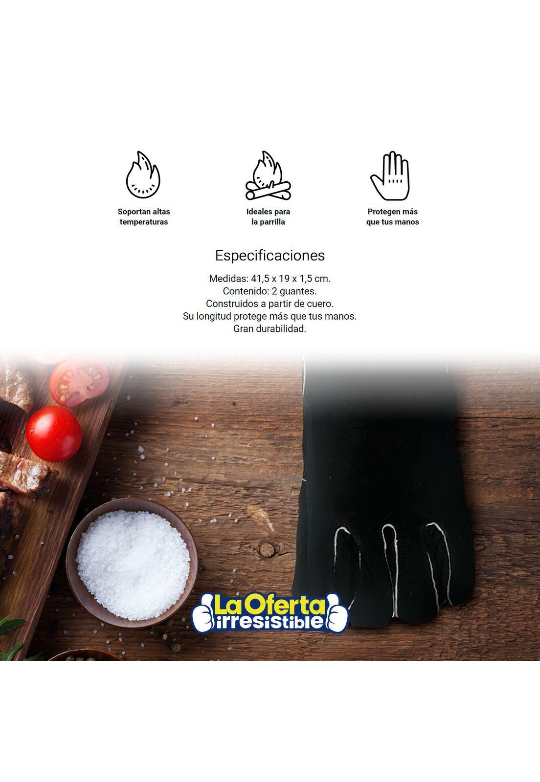 Guante De Cuero Parrilero Wayu Alta Temperatura Limited-2