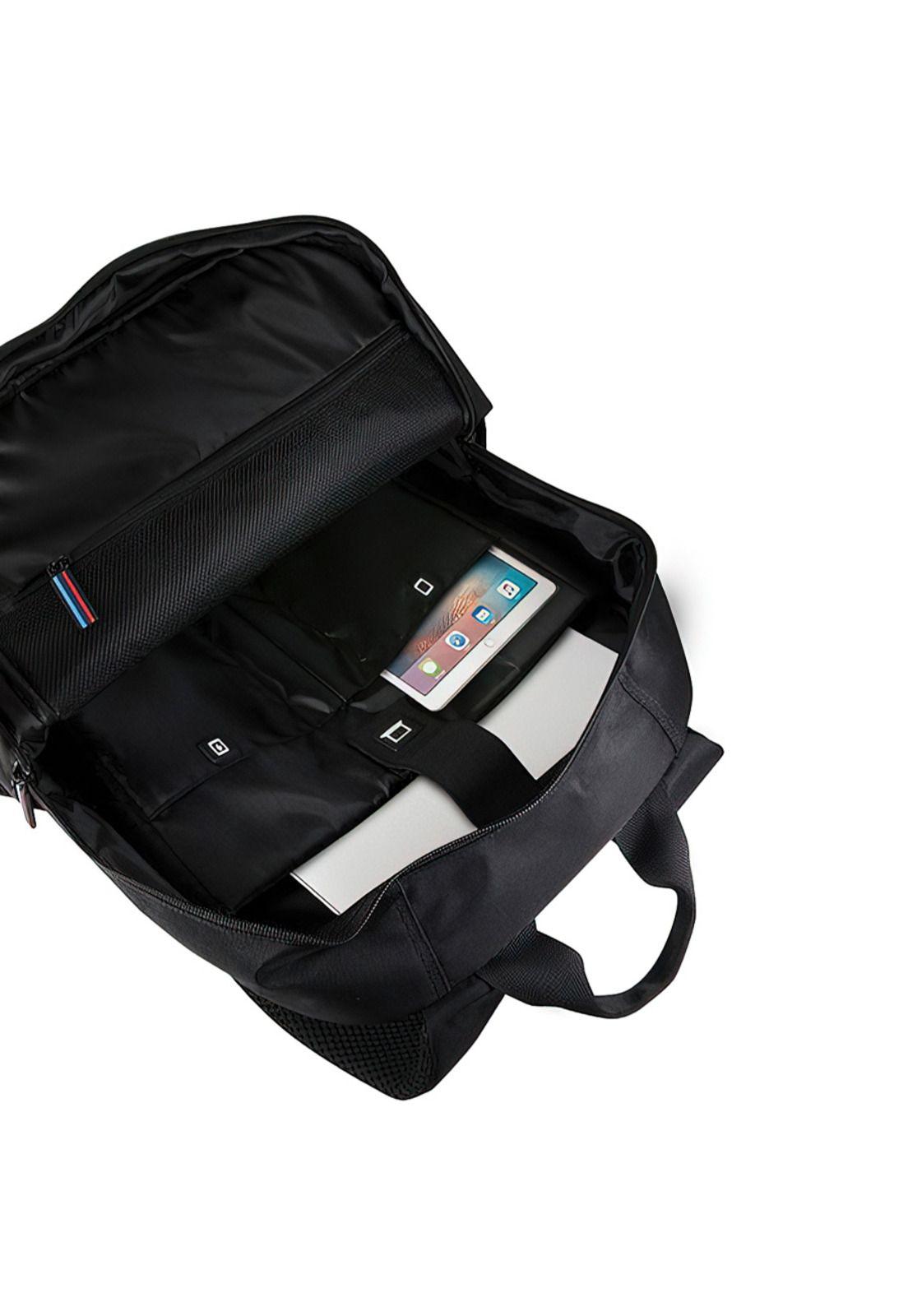 Mochila Para Notebook BMW Carbon & Pu Navie Stripe Original-5