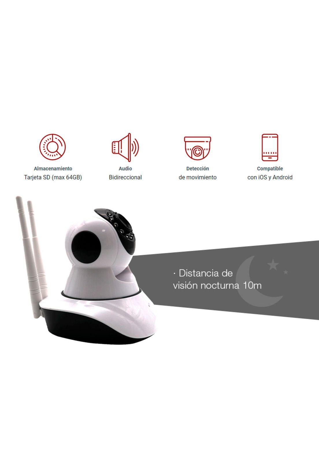 Cámara de Seguridad IP KOLKE FHD con Vision Nocturna KUC-293-2